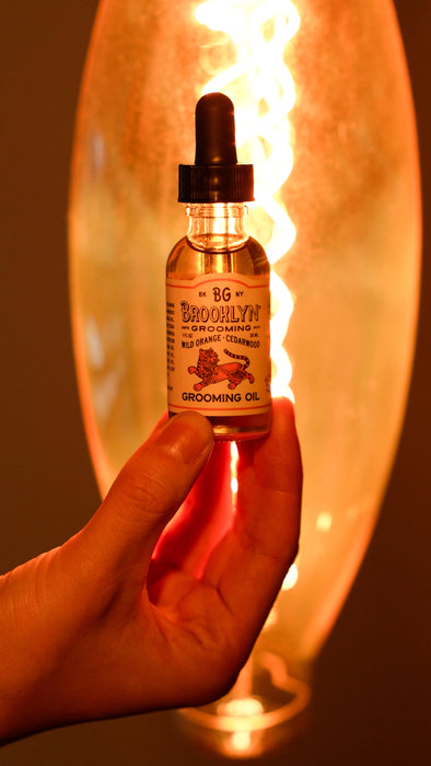 Wild orange and Cedar wood grooming oil