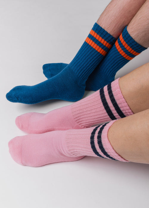 The Retro Double Stripe Sock