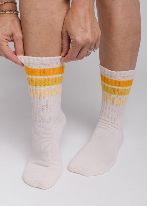 The Retro Birthday Stripe Sock