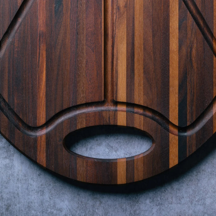 The Oval Carver - Walnut