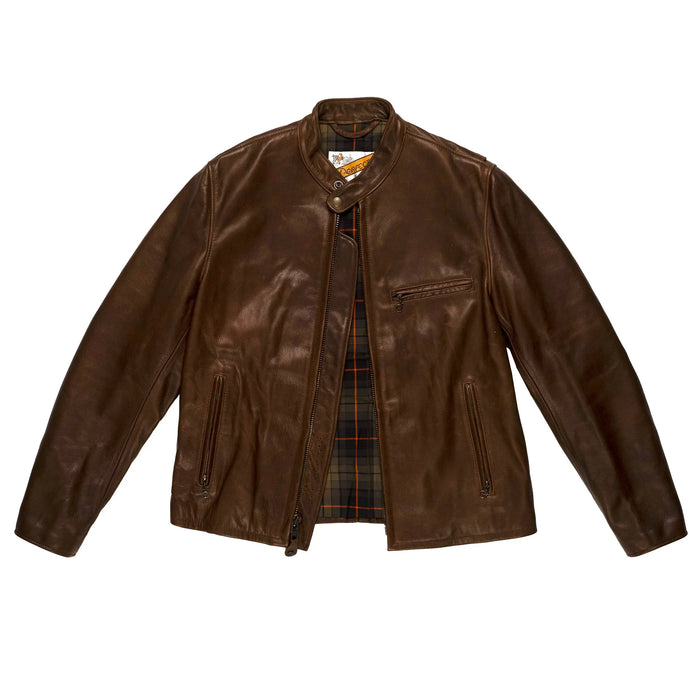 Schott x Ball and Buck Perfecto Leather Jacket