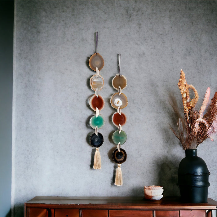 Southwest Agate Garland Wall Hanging