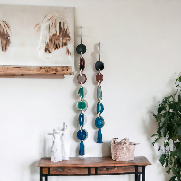 Jackson Agate Garland Wall Hanging