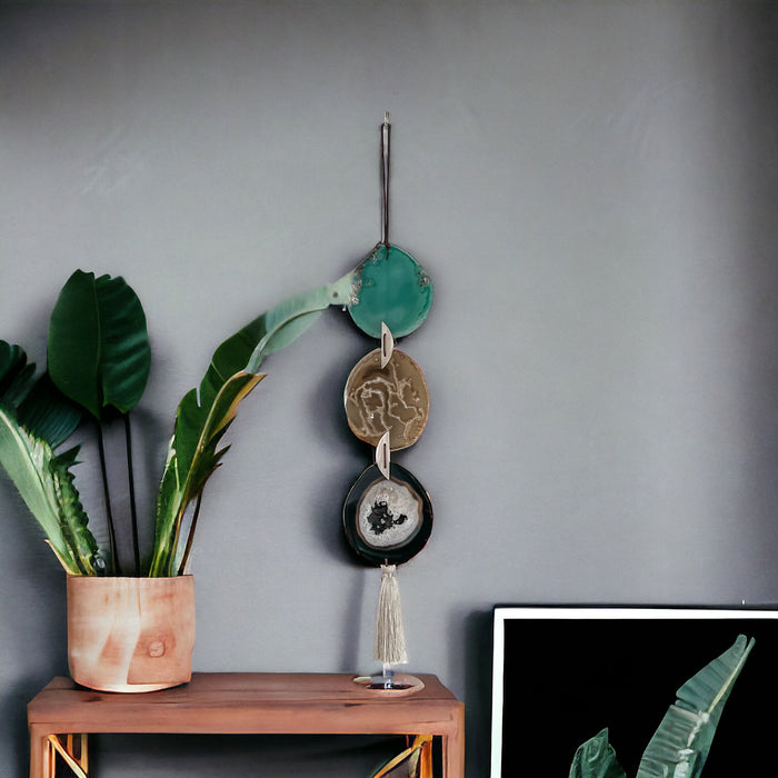 Juniper Agate Garland Wall Hanging