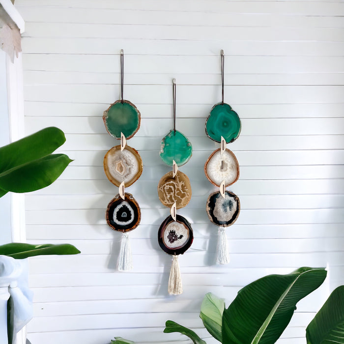 Juniper Agate Garland Wall Hanging
