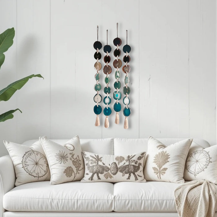 Jackson Agate Garland Wall Hanging