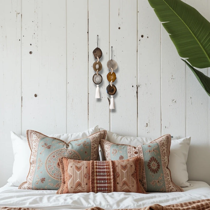 Umber Agate Garland Wall Hanging