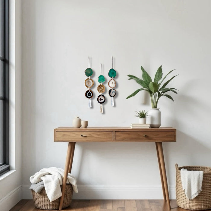 Juniper Agate Garland Wall Hanging