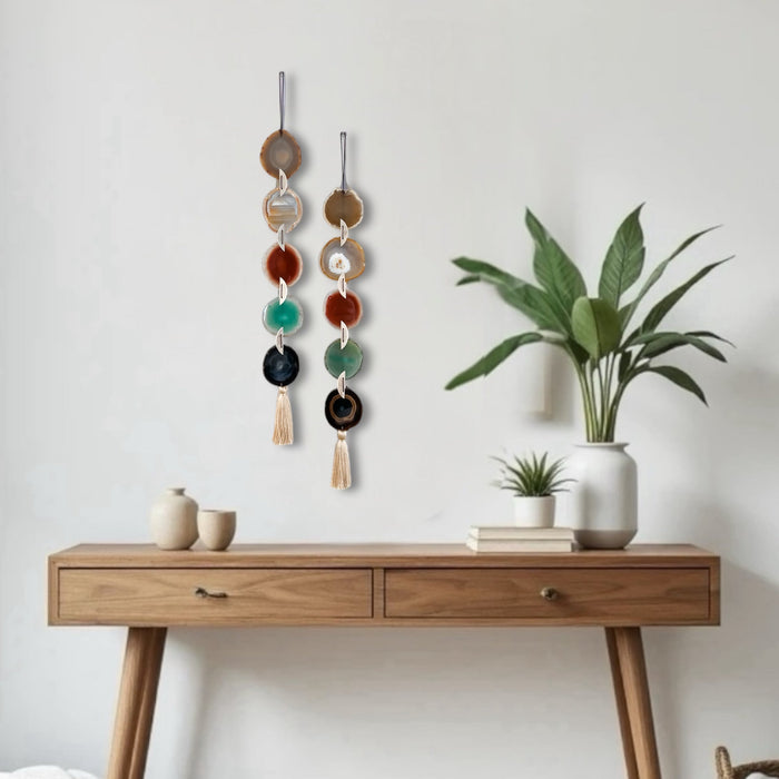 Southwest Agate Garland Wall Hanging