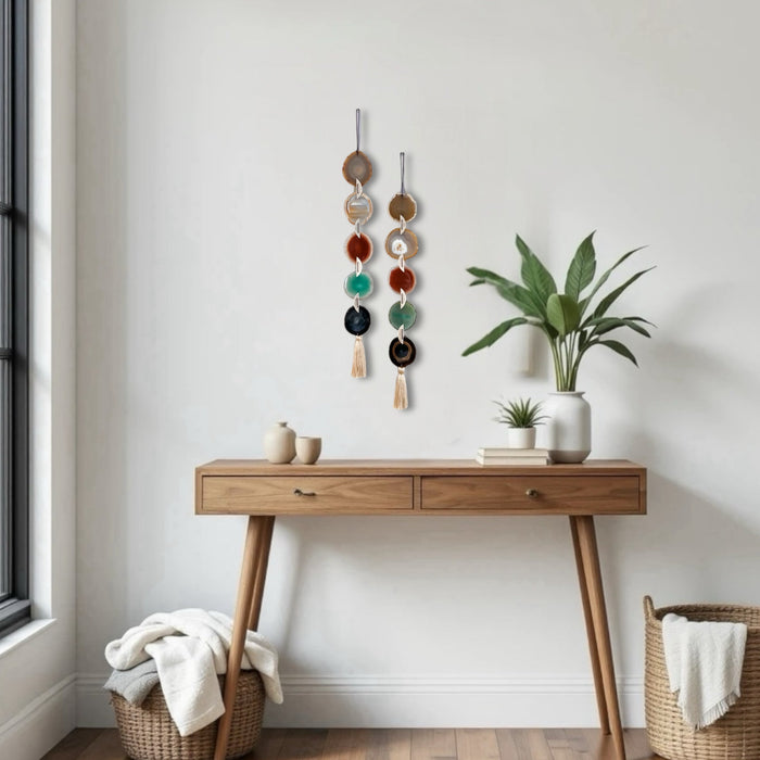 Southwest Agate Garland Wall Hanging