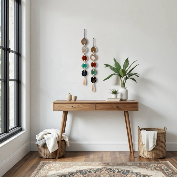 Southwest Agate Garland Wall Hanging