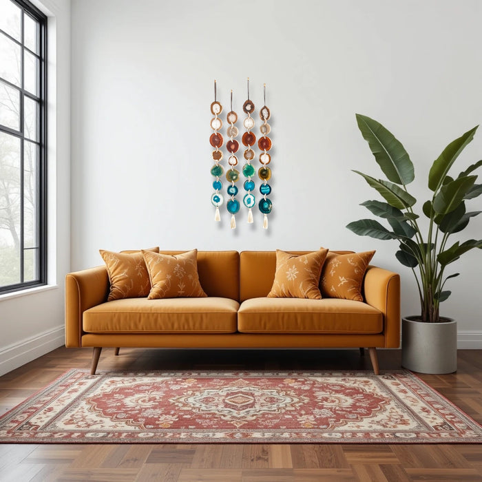 Rosie Agate Garland Wall Hanging