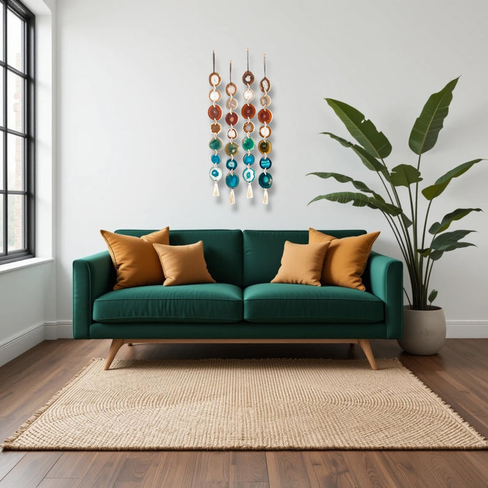 Rosie Agate Garland Wall Hanging