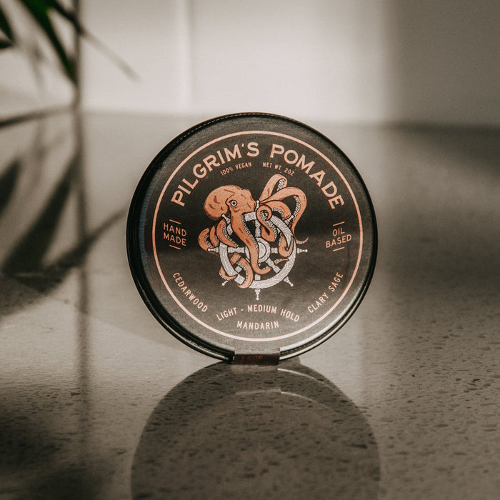 Pilgrim's Vegan Pomade (Mandarin and Clary Sage)