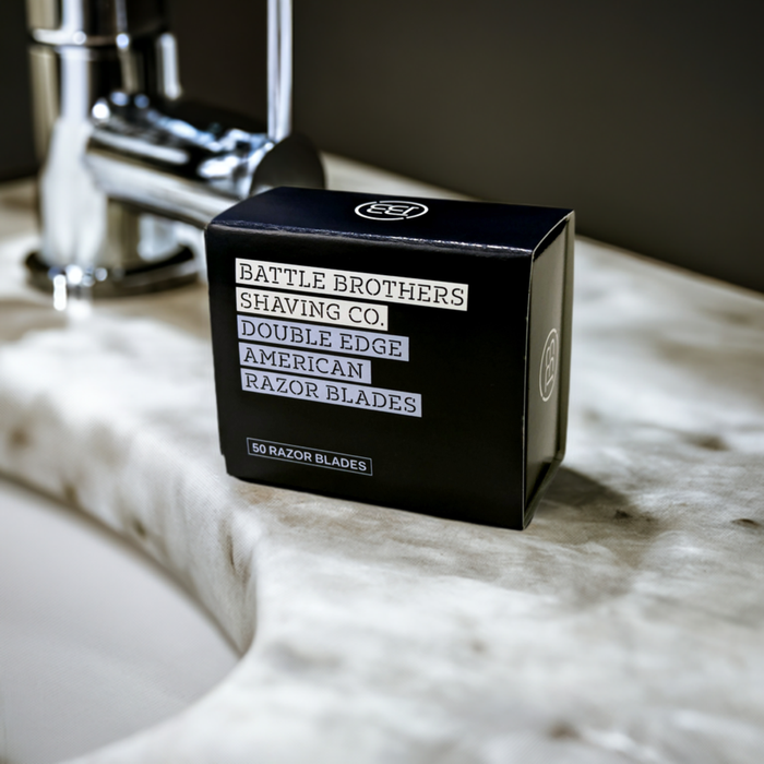 Double Edge Safety Razor Blades - Pack of 50 Made in USA