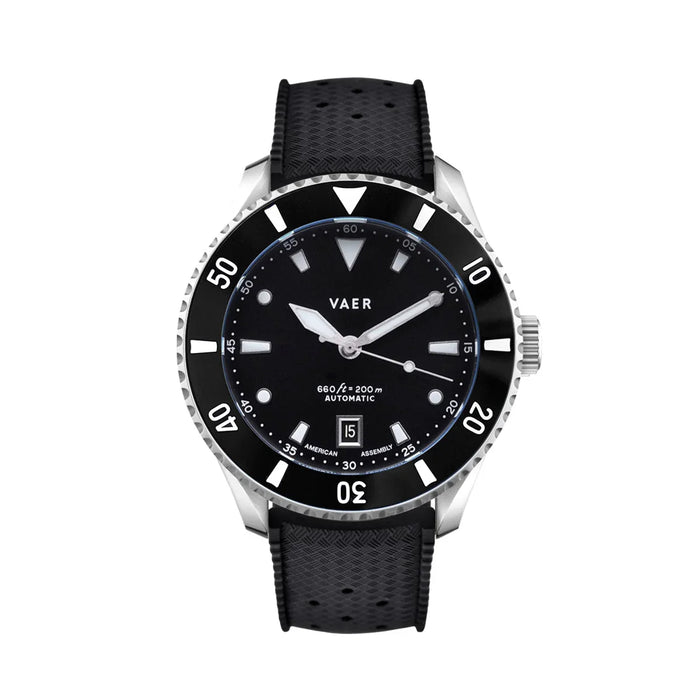 D5 Meridian Black USA Auto 39mm Watch