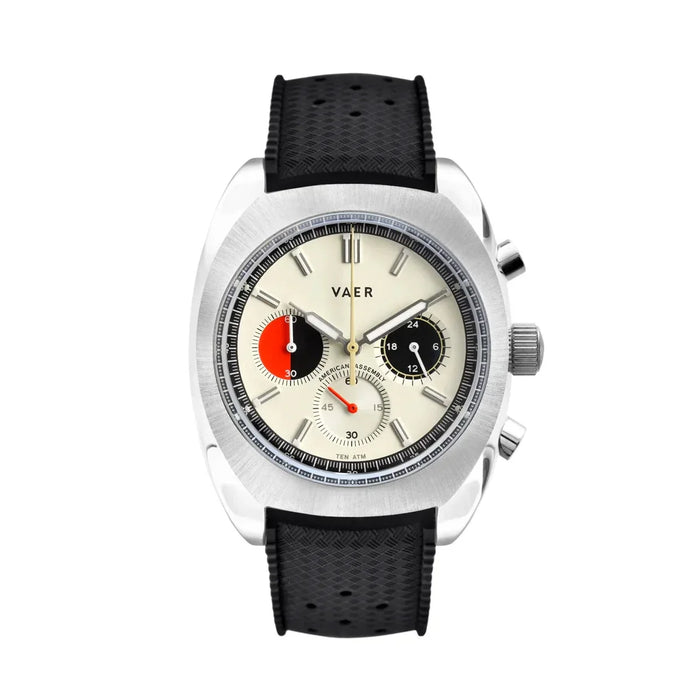 R1 USA Racing Chronograph Cream 42mm Watch