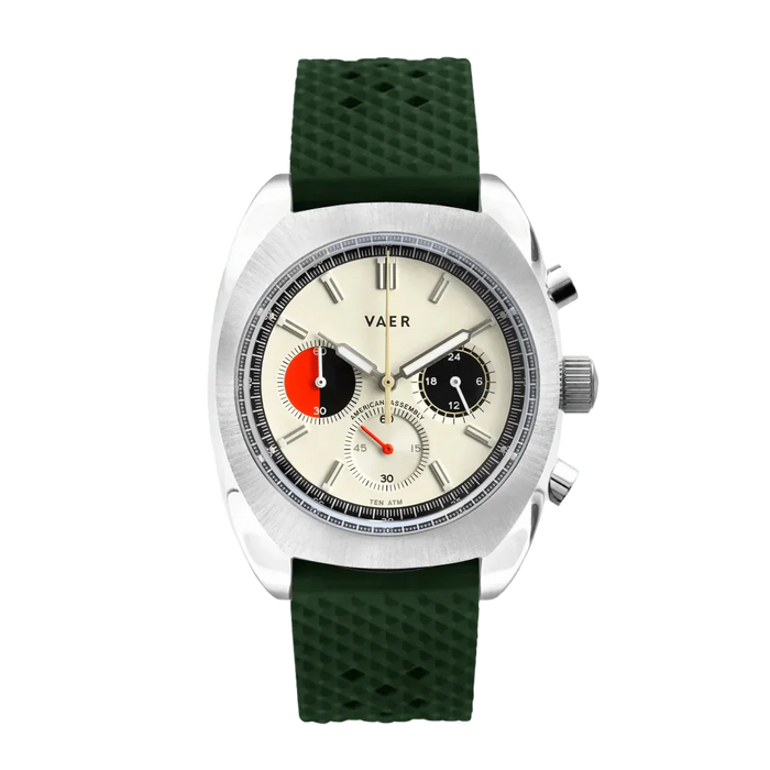R1 USA Racing Chronograph Cream 42mm Watch