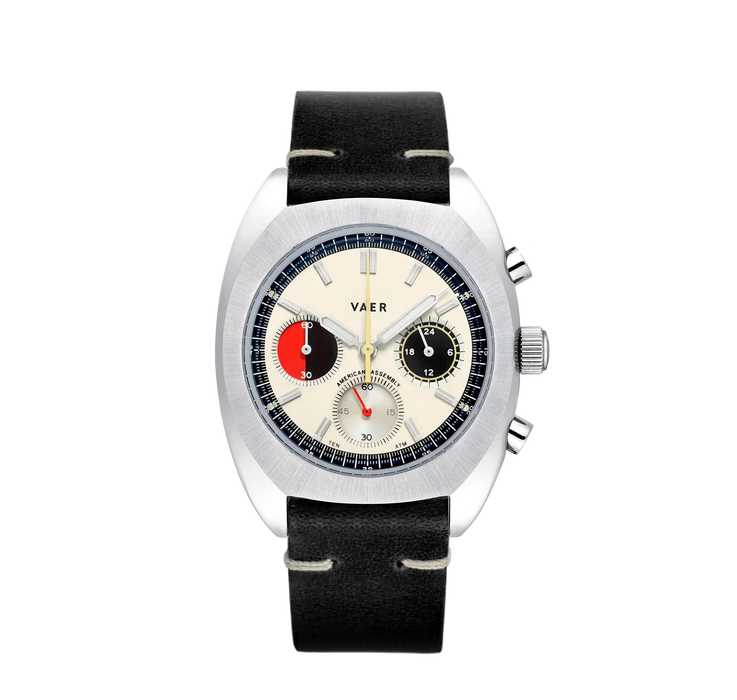 R1 USA Racing Chronograph Cream 38mm Watch