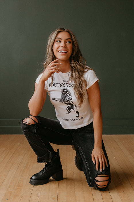 Rolling Stones Bridges to Babylon Baby Tee