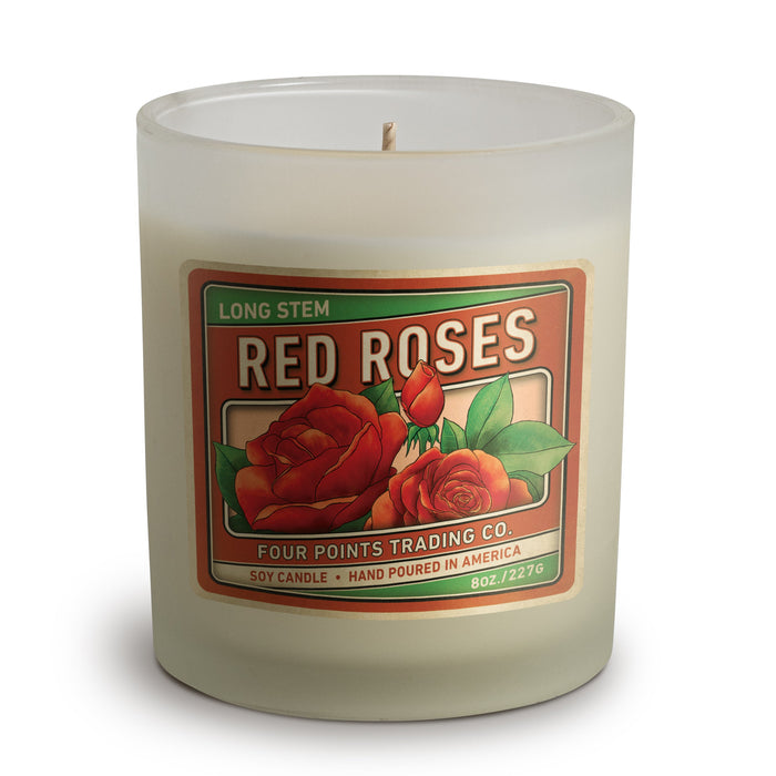 Roses Candle