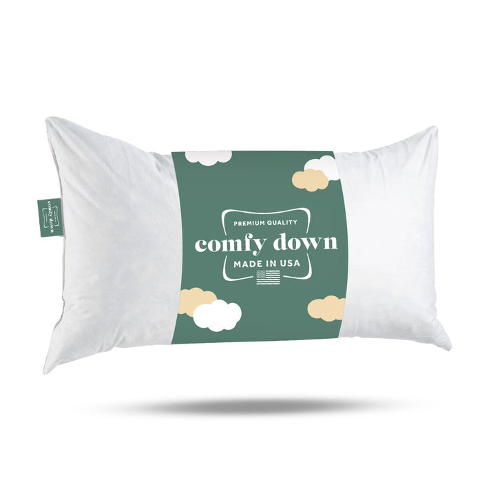 Down, Rectangle Decorative Pillow Insert