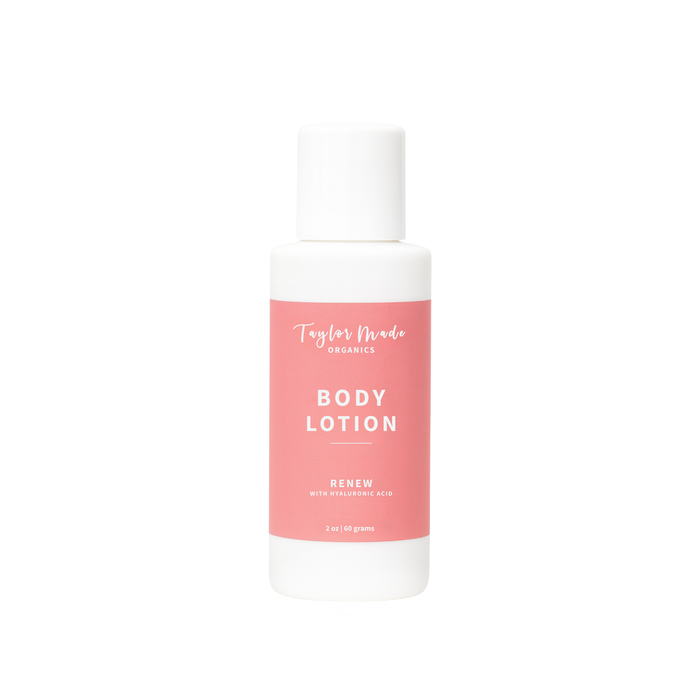 Renew Organic Lotion with hyaluronic acid