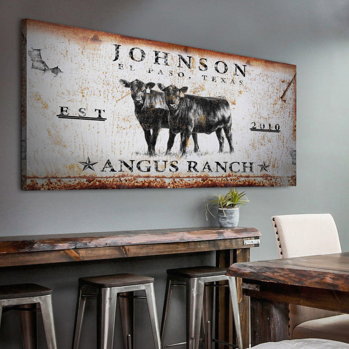 Angus Ranch Sign