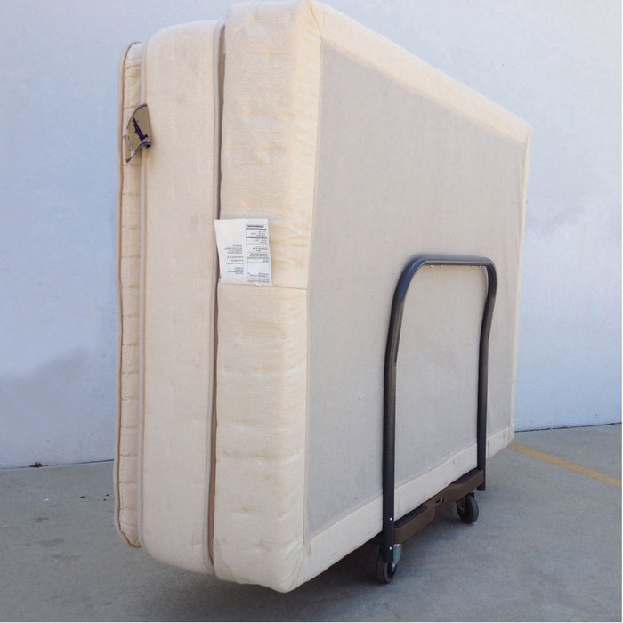 SNAP-LOC 1,500 lb Industrial Strength E-Track Panel Cart Dolly Black