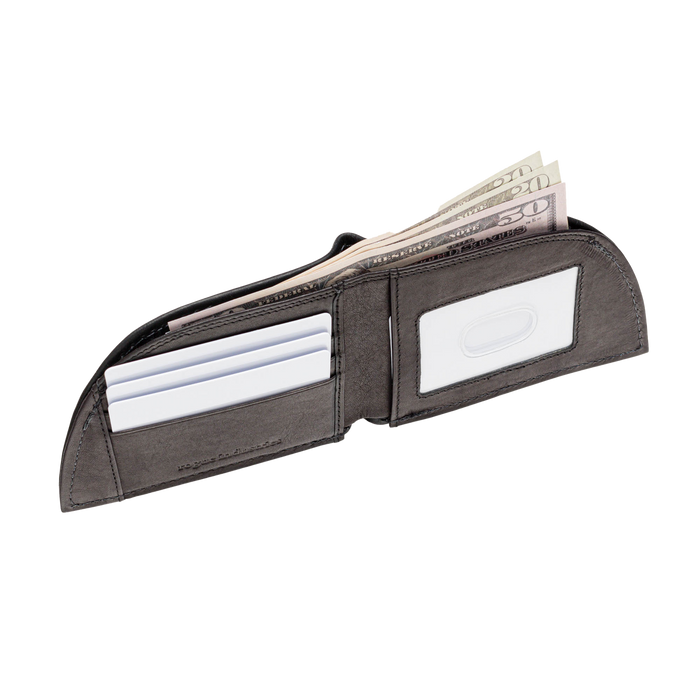 American Bison Leather Front Pocket Wallet