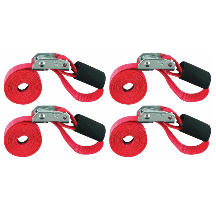 SNAP-LOC 1 in x 6 ft Cinch Strap Cam Tie-Down 1,500 lb 2-Pack