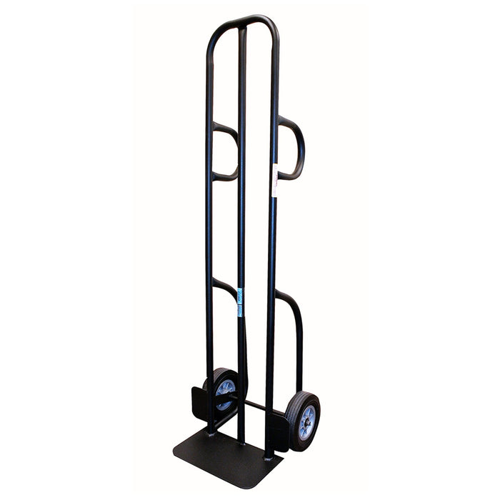 SNAP-LOC 600 lb Hand Truck Cart with Dual Handles and 8" Solid Rubber Tires