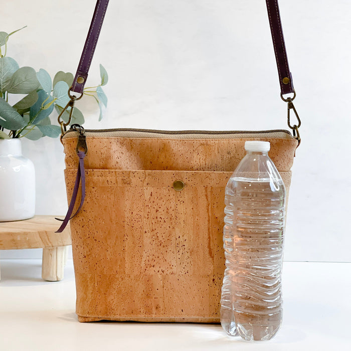 Visionary cross body bag | Natural