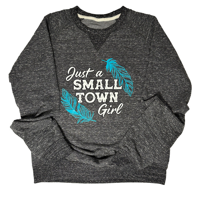 Just a Small Town Girl Graphic Sweatshirt