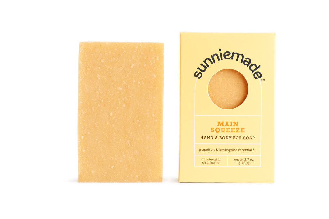 Main Squeeze Moisturizing Hand & Body Bar Soap