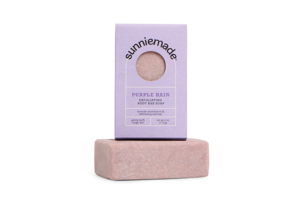 Purple Rain Exfoliating Body Bar Soap