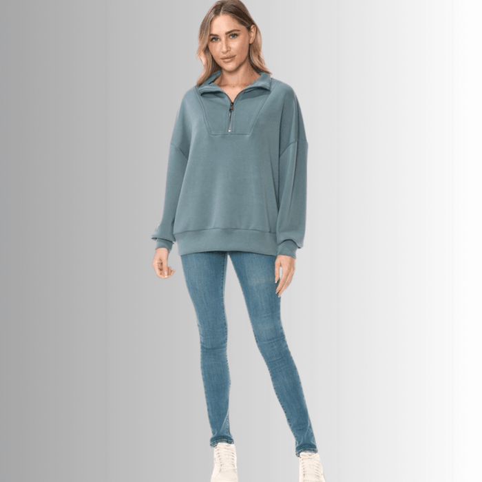Softest Half Zip Front Pullover
