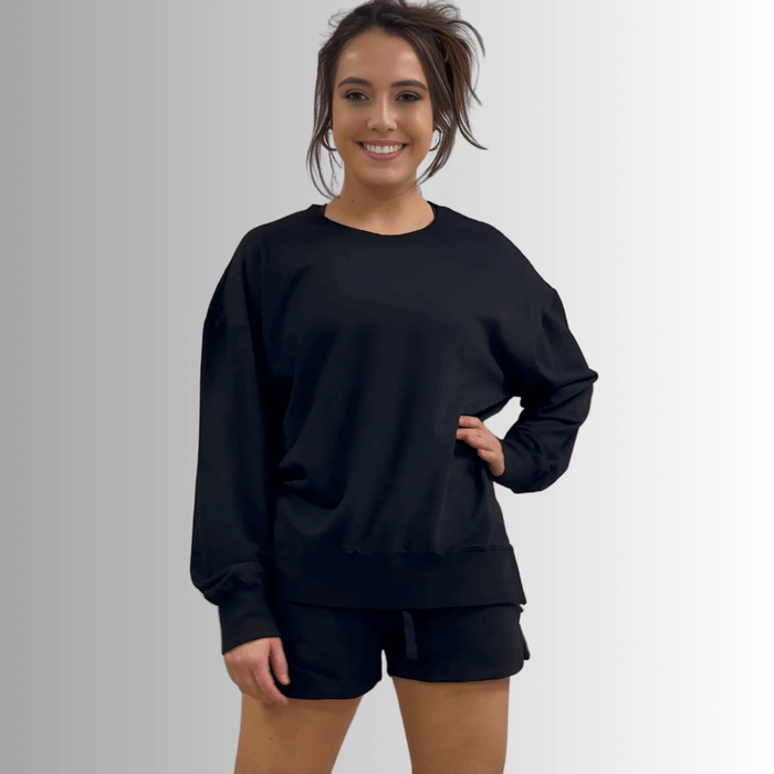 Tessa Lightweight French Terry Sweatshirt