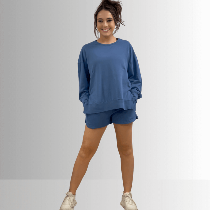 Tessa Lightweight French Terry Sweatshirt