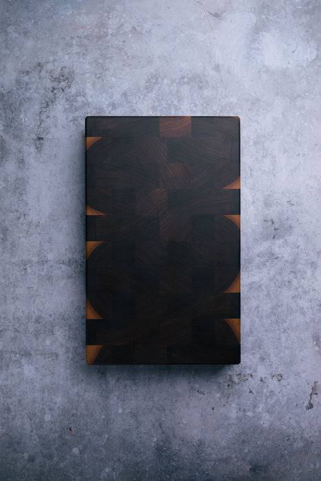 The Sous Chef - End Grain Butcher Board - 10" x 16" - Walnut