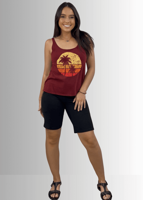 Sunset Premium Cotton Tank Top