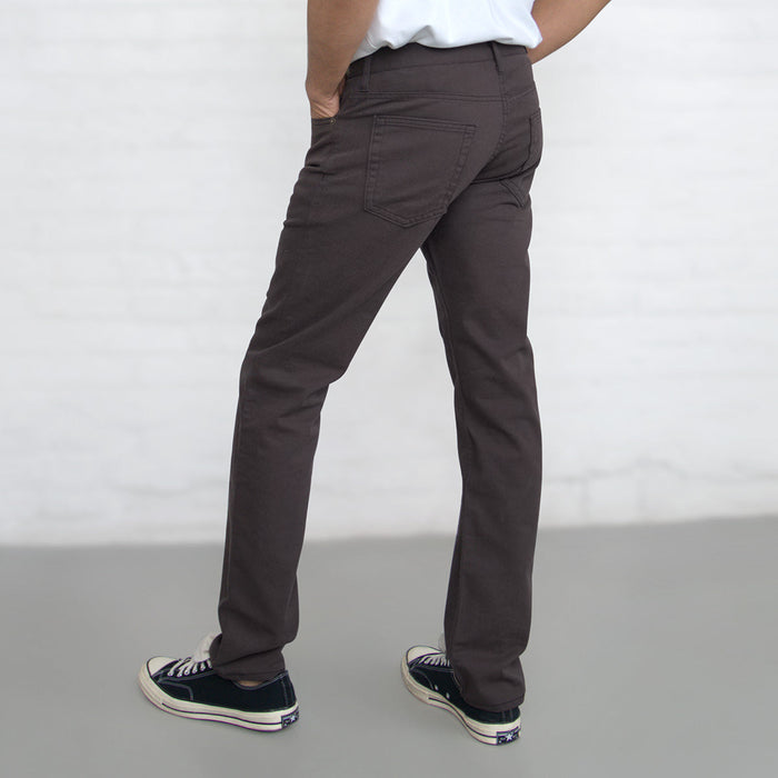 100% Cotton Tailored Fit Espresso
