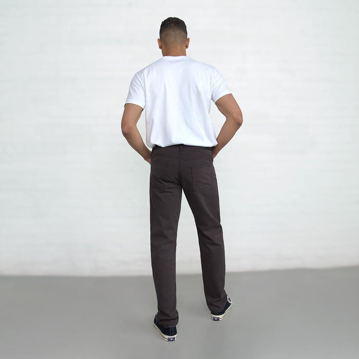 100% Cotton Tailored Fit Espresso