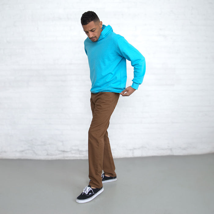 100% Cotton Tailored Fit Brown