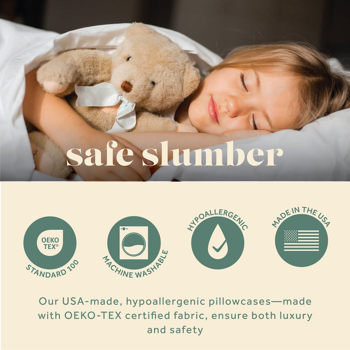 Pillowcase for Toddler & Travel Pillows