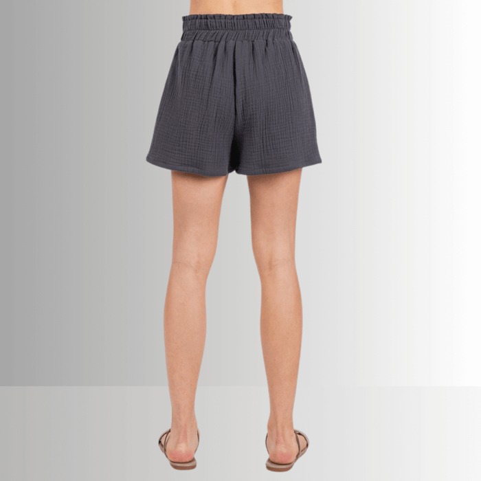 Triple Cotton Gauze Shorts
