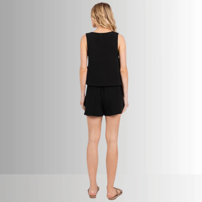 Triple Cotton Gauze Top