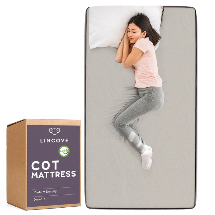 Cot Memory Foam Mattress - Made In USA