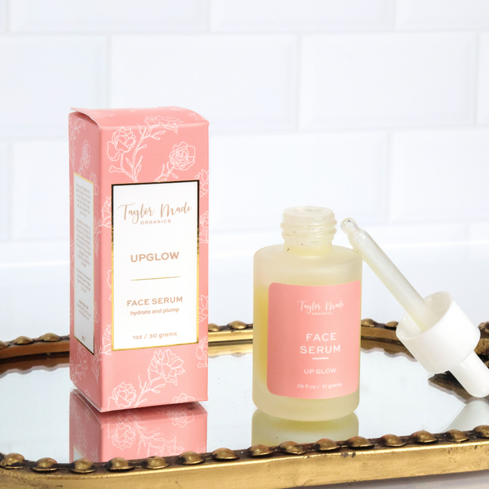 UpGlow Organic Face Serum | Collagen | Hyaluronic Acid