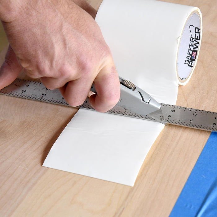 Patch & Shield Power Sealing Tape 4 inch x 5 feet, White